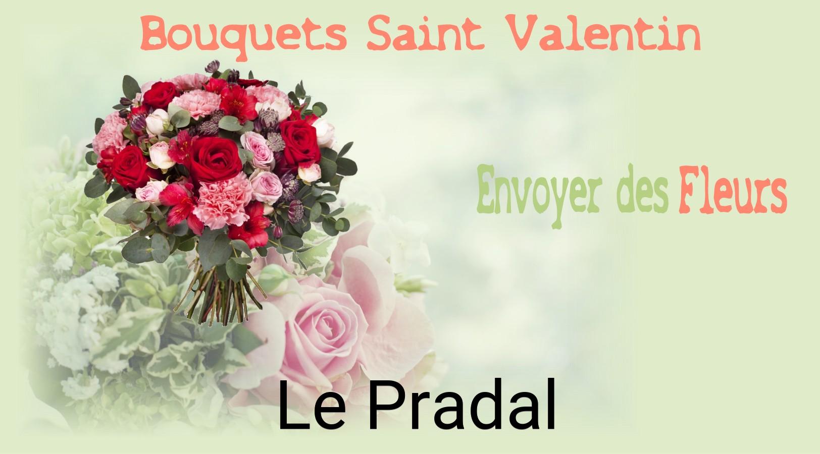 Roses de Saint-Valentin livrées à Le Pradal